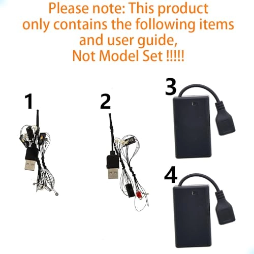 LED Light Kit Compatible with The Orient Express Train - Lighting Set for Ideas 21344 - Plastic 1 4.5-5V