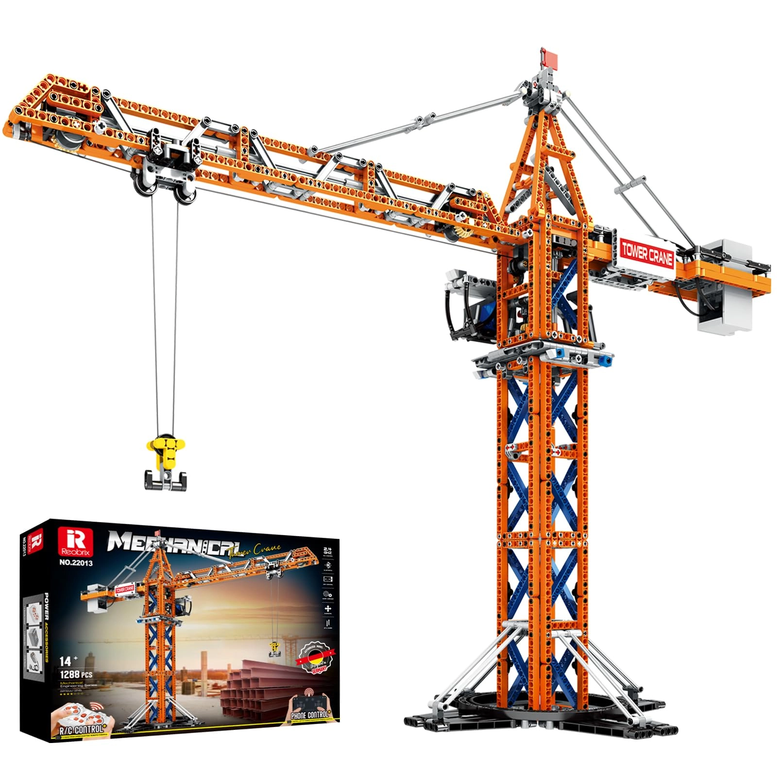 Reobrix Tower Crane (22023) - RC Dual Motors