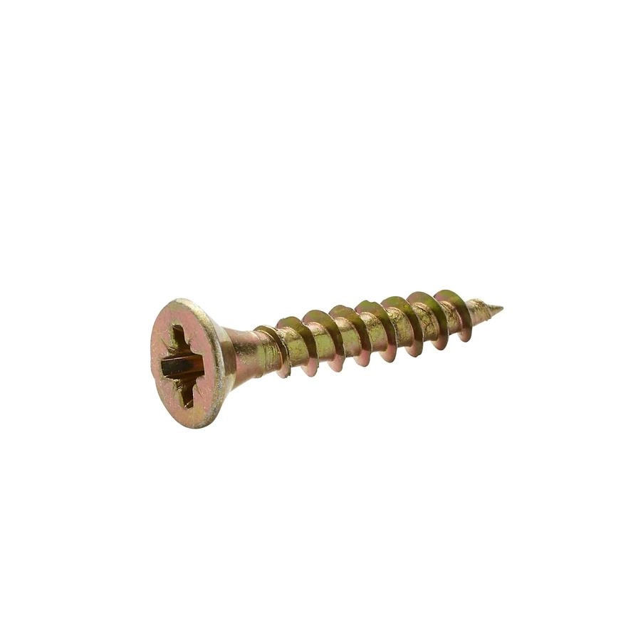 Zinc-Plated Carbon Steel Wood Screw Pack 3.5mm 20mm