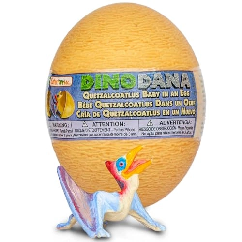 Safari Ltd Dino Dana Baby Quetzalcoatlus in Egg Prehistoric life - 3 years+