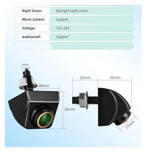 Rear View Parking Camera - Night Vision Wired 720*480 pixels