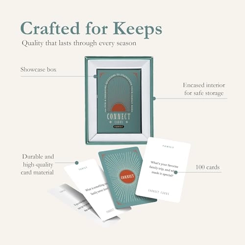 Connect Cards: Family Edition - 100 Conversation Cards