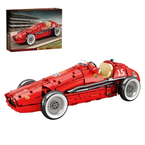 Classic Racing Car - 1:8 Clamping Building Blocks Kit