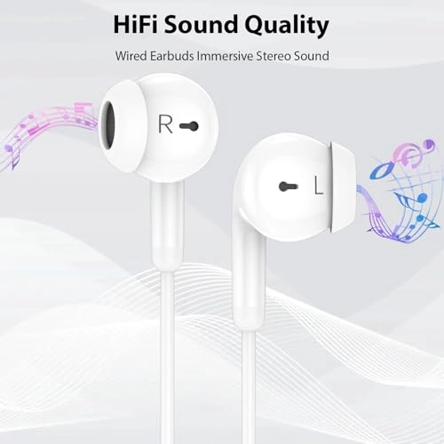 USB C Headphones - Wired Earbud