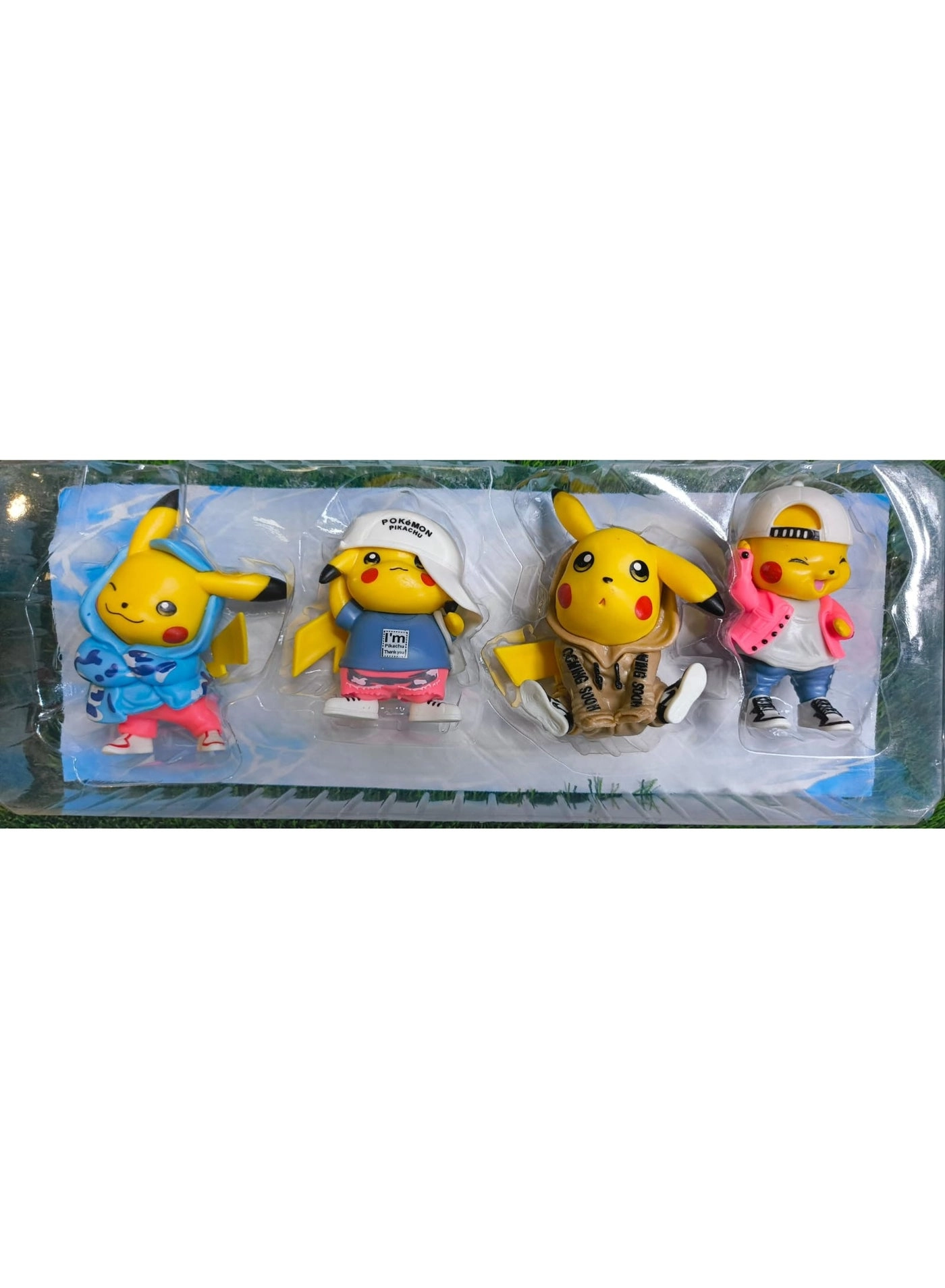 Pikachu And Friends 4 FIGURES
