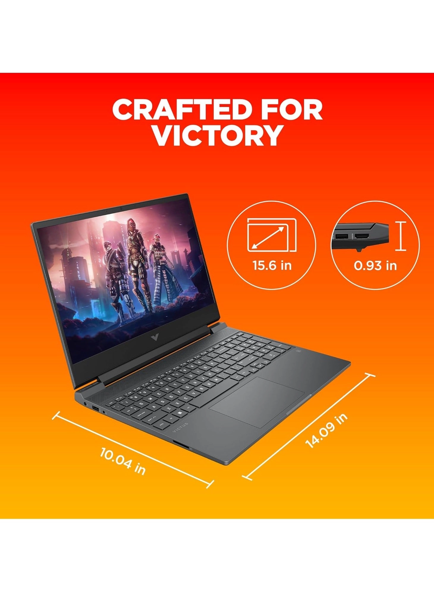 Victus - 15.6'' Ryzen 5-5600H 8GB DDR5 512GB SSD