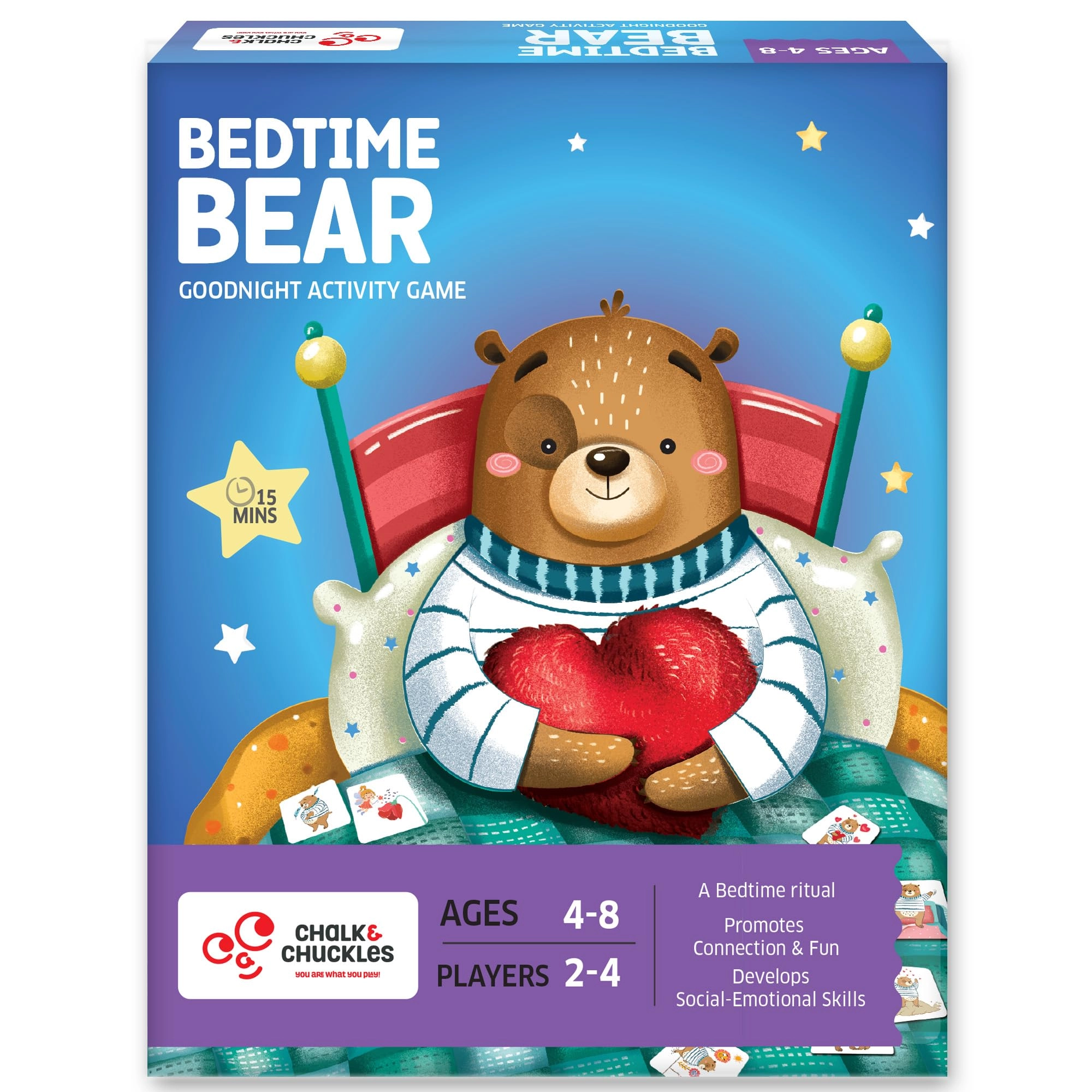 CHALK AND CHUCKLES Bedtime Bear