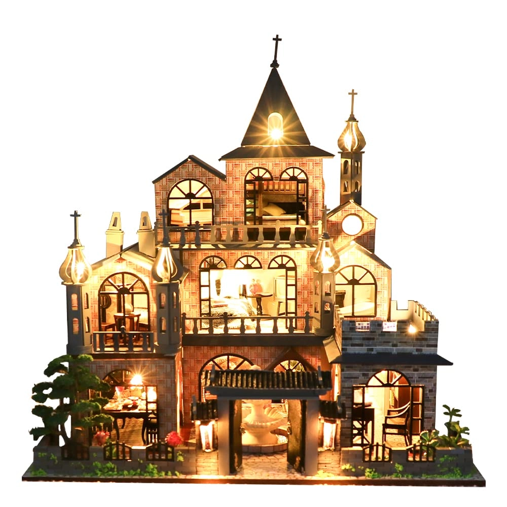 DIY Dollhouse Miniature Kit - 3D Wooden Furniture