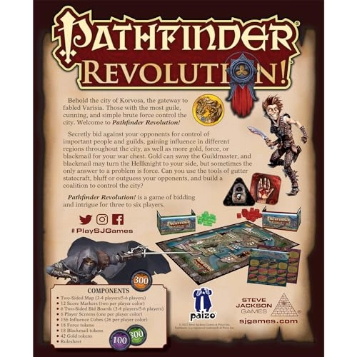 Pathfinder Revolution Bidding Board