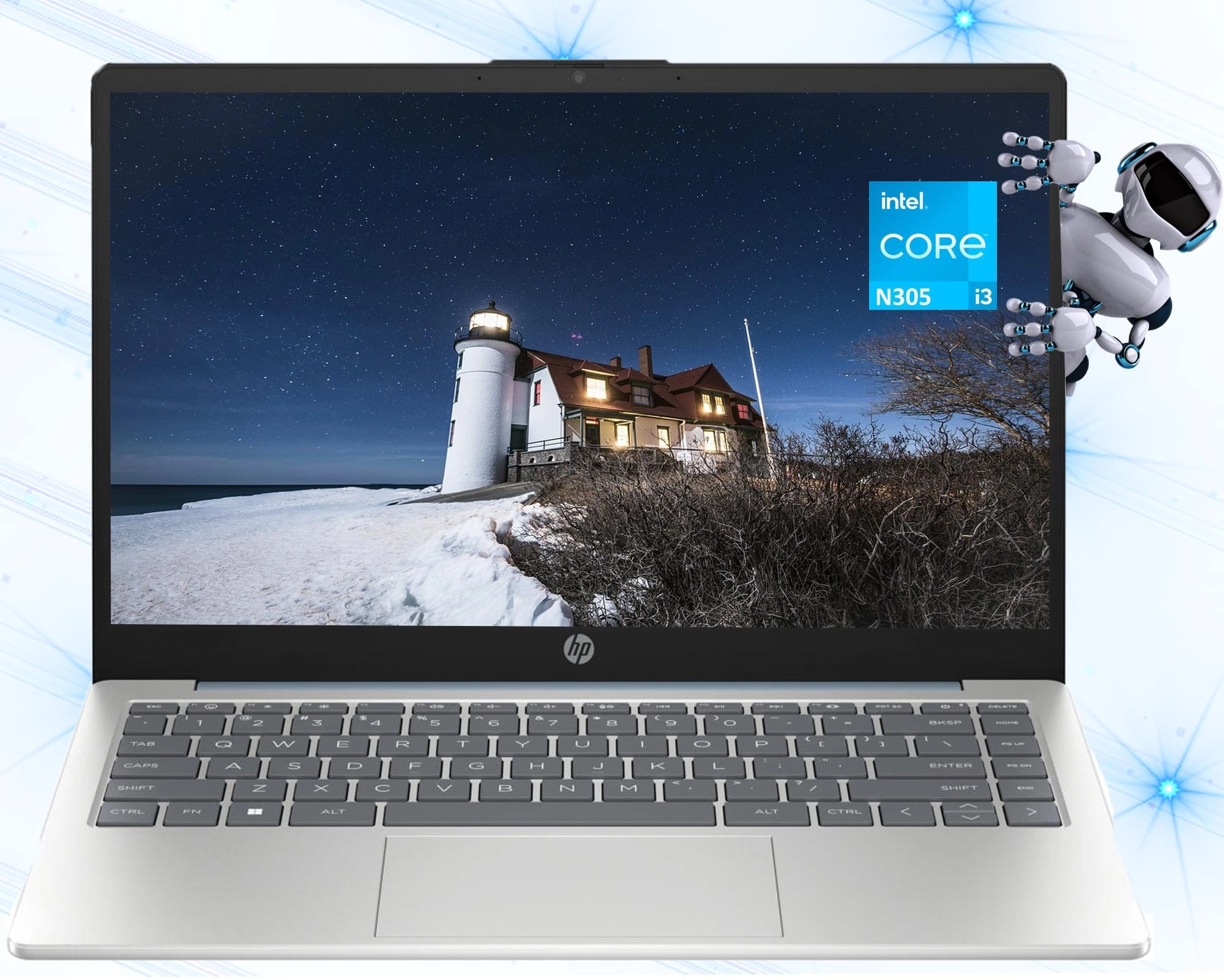 HP 14-ep0792wm - 14'' 512GB 16GB Core i3-N305