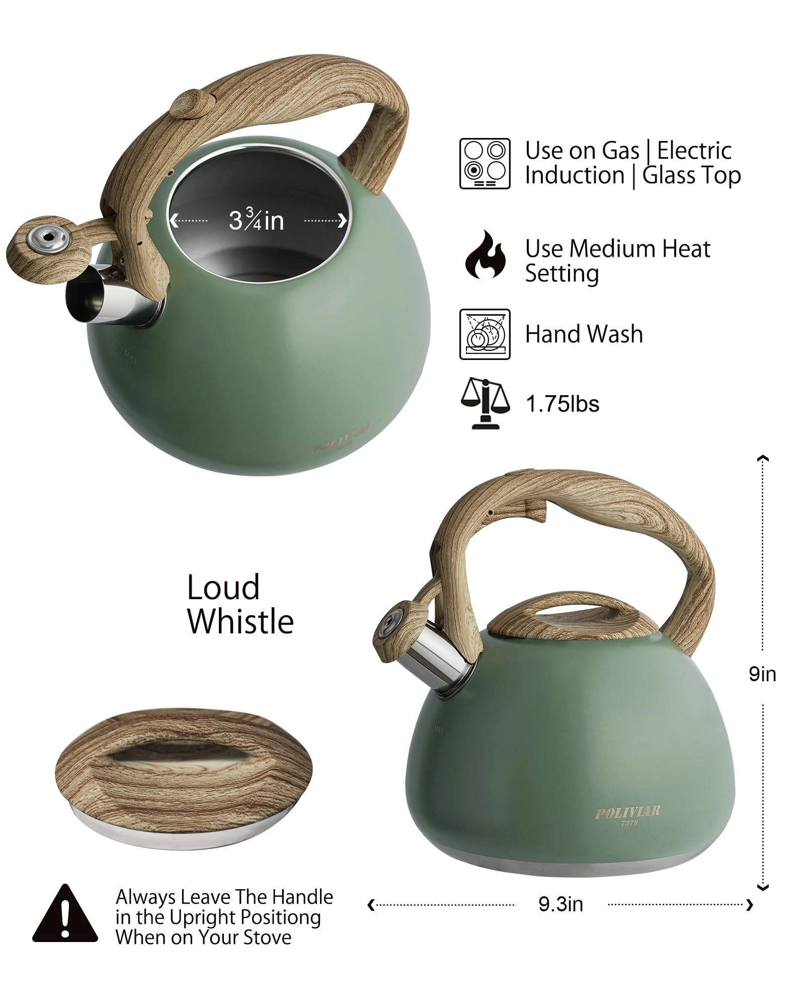 Stove Top Kettle - 2.7 L