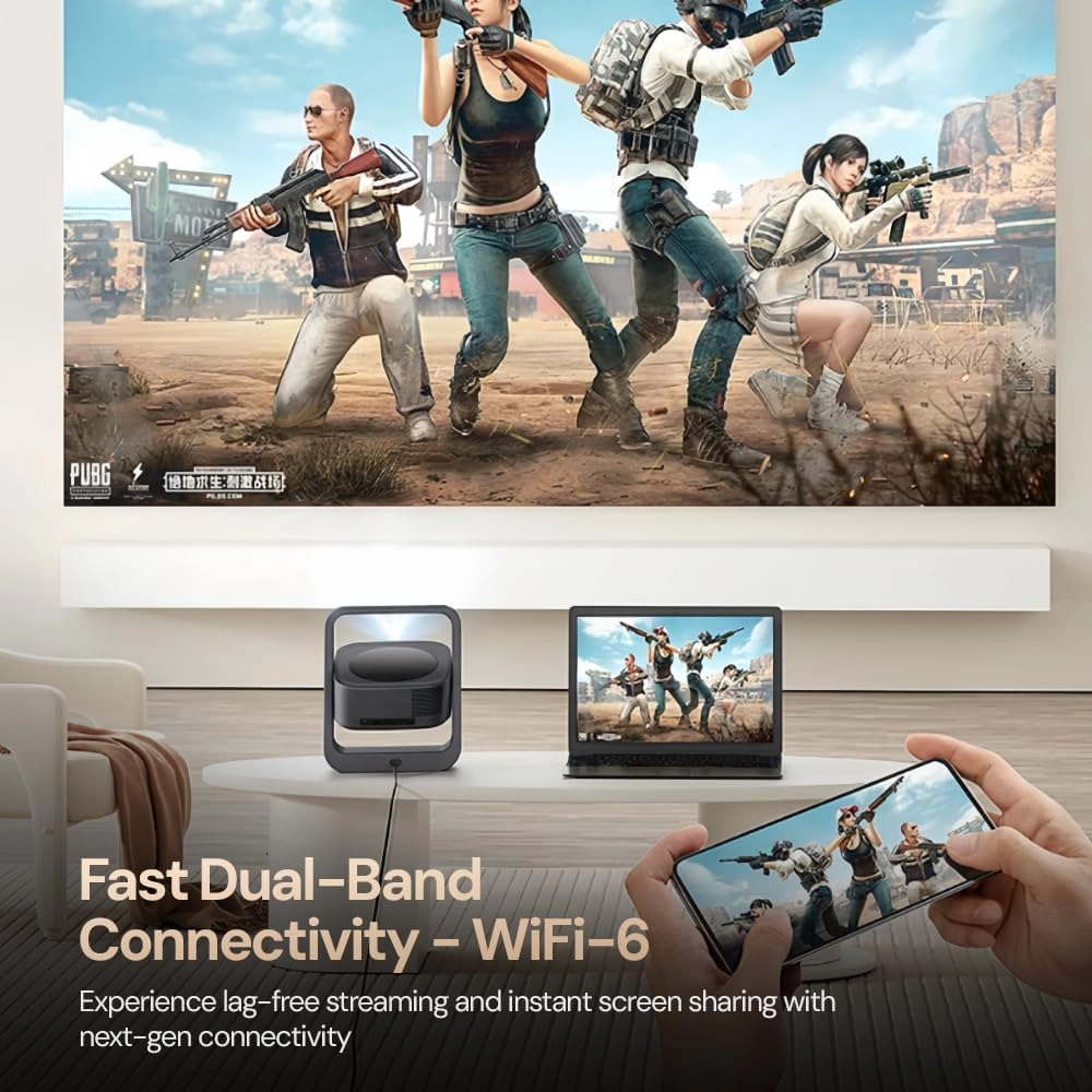 Mini Android Projector WP102 180 ANSI Lumens