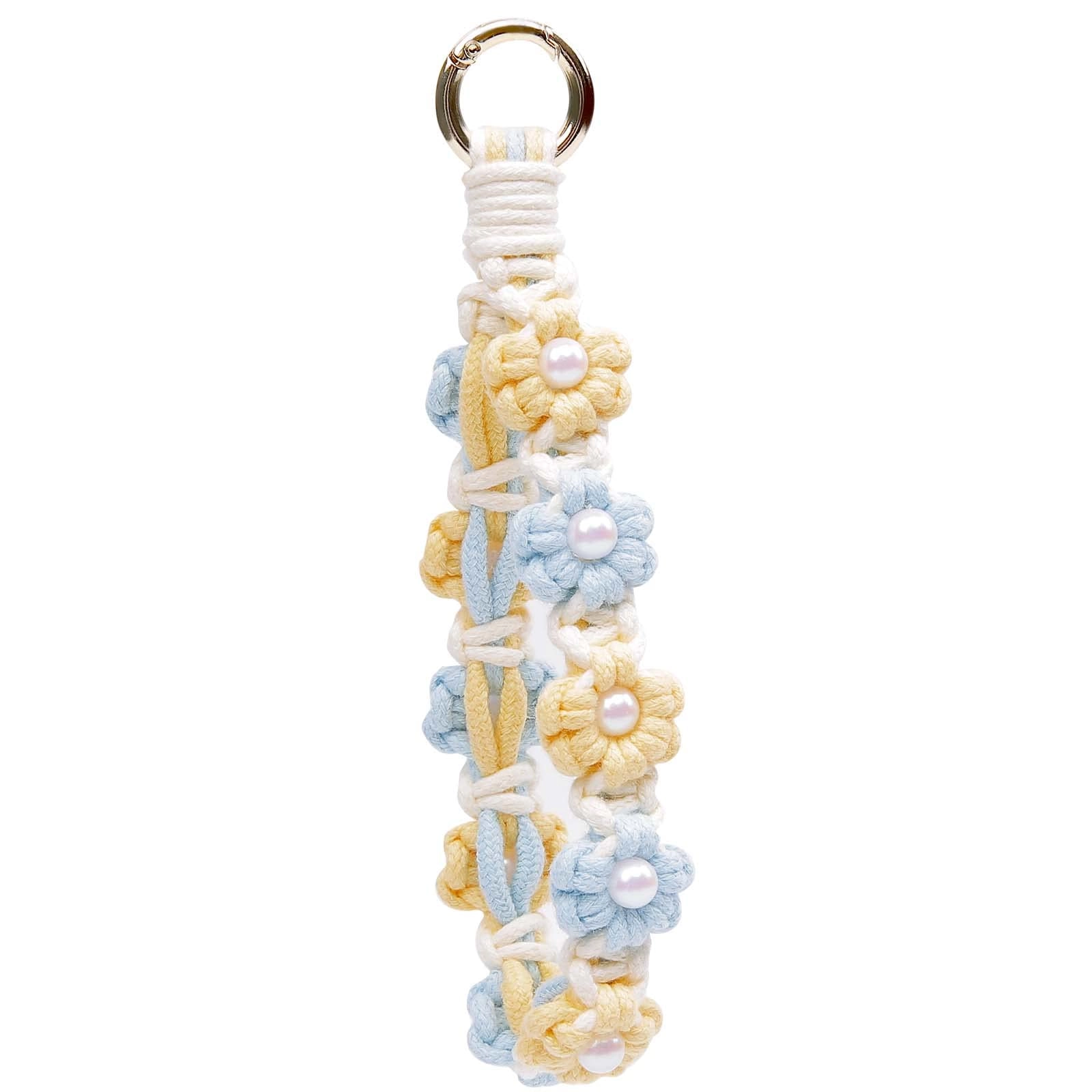 Boho Macrame Keychain - Car