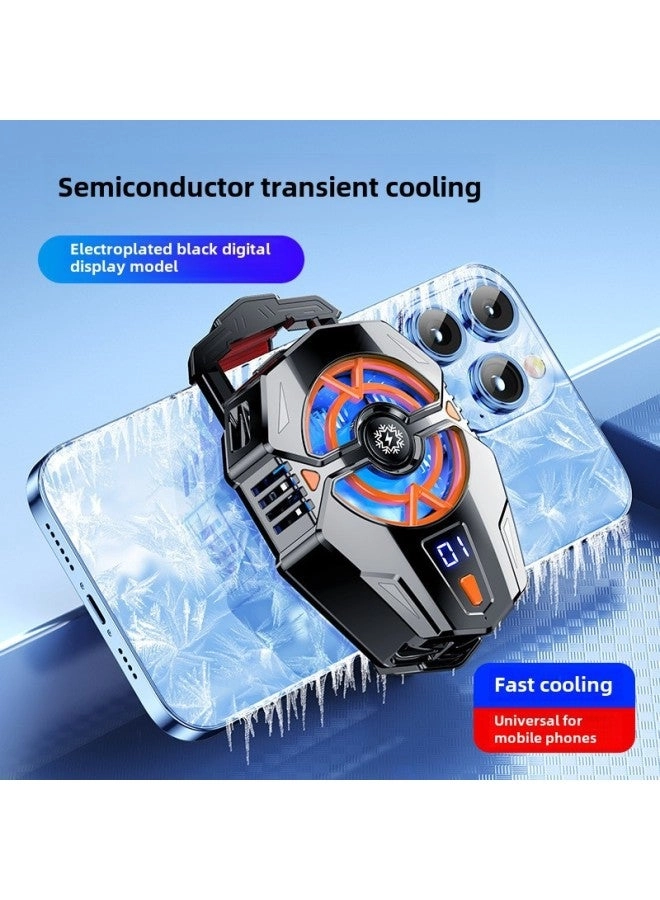 Generic Ice Cooling Mobile Phone Cooler - Rechargeable Digital Display