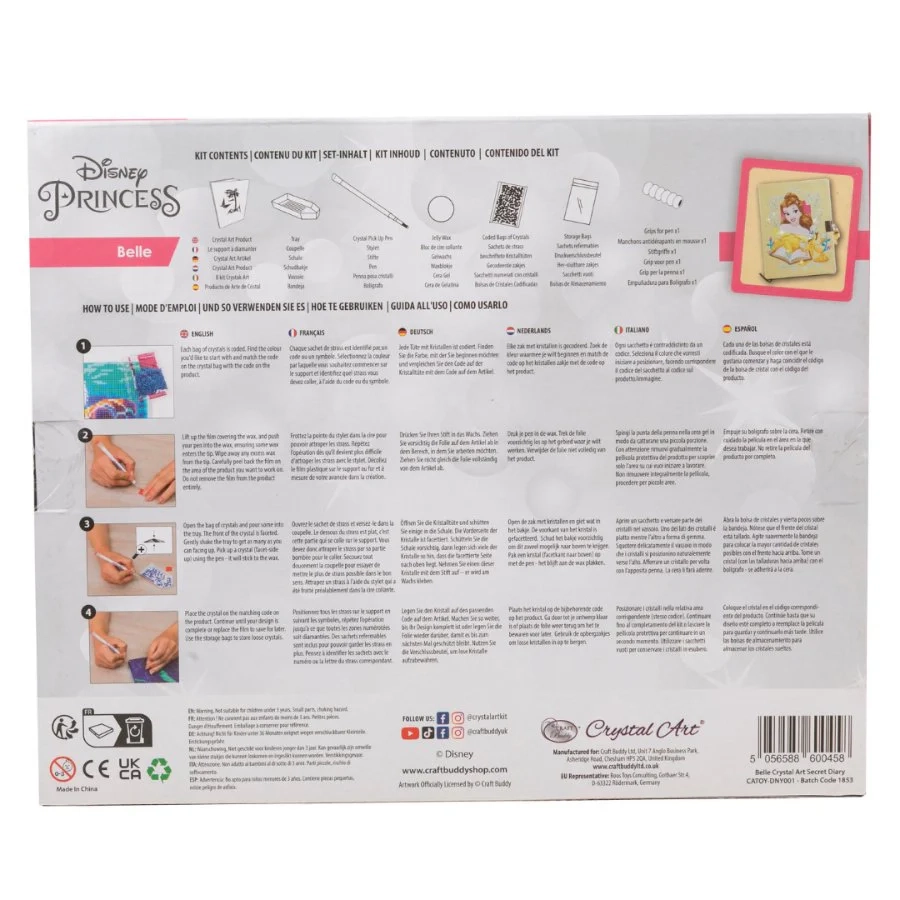 Crystal Art Secret Diary - 6+ years
