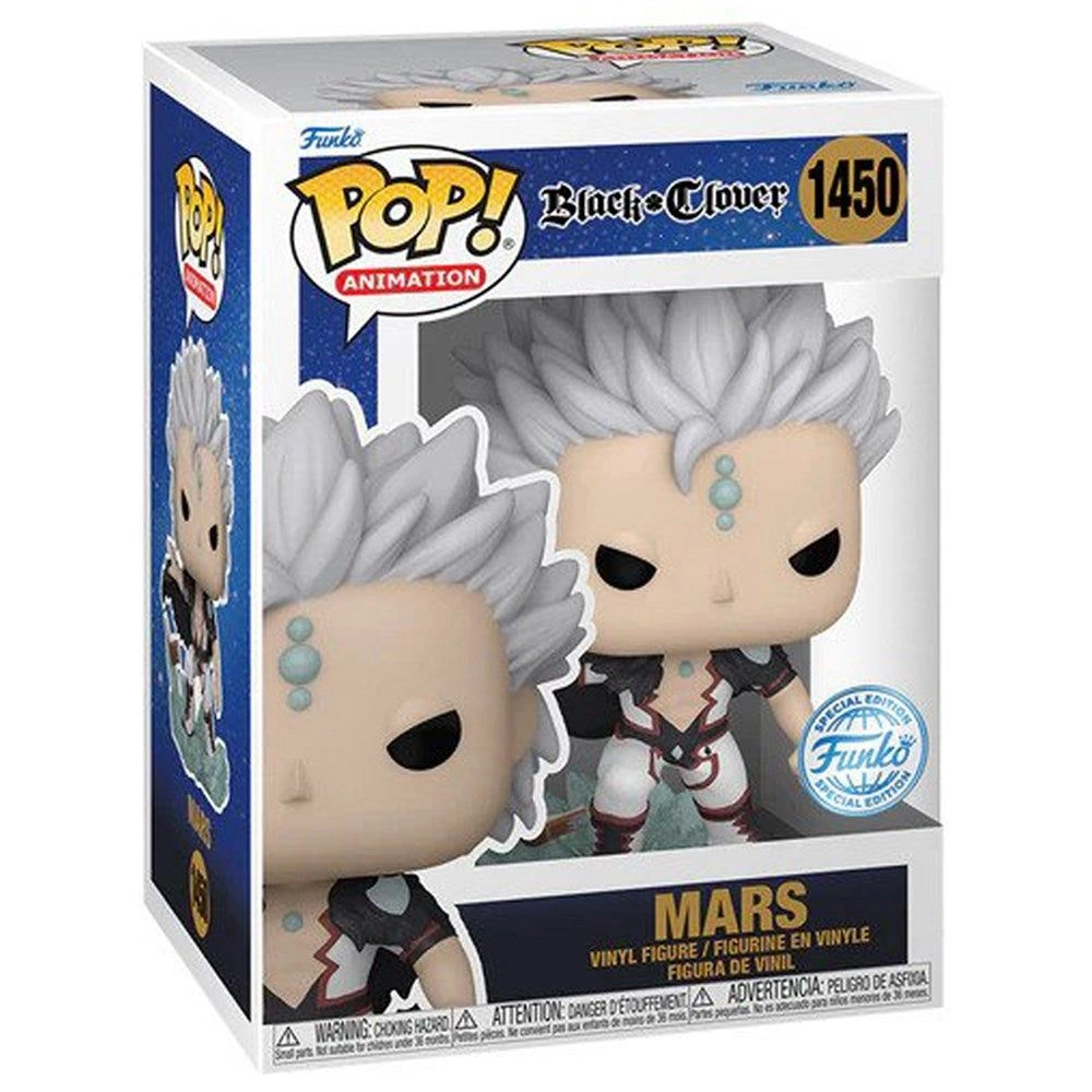 Mars - Black Clover - POP! Animation - Exclusive Vinyl Figure with Book