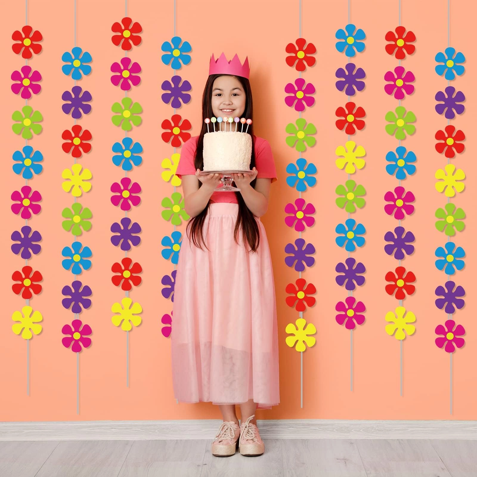 Sunflower Garland Kit - 12 Packs Birthday Party