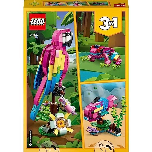 Creator 3in1 Exotic Pink Parrot (31144)