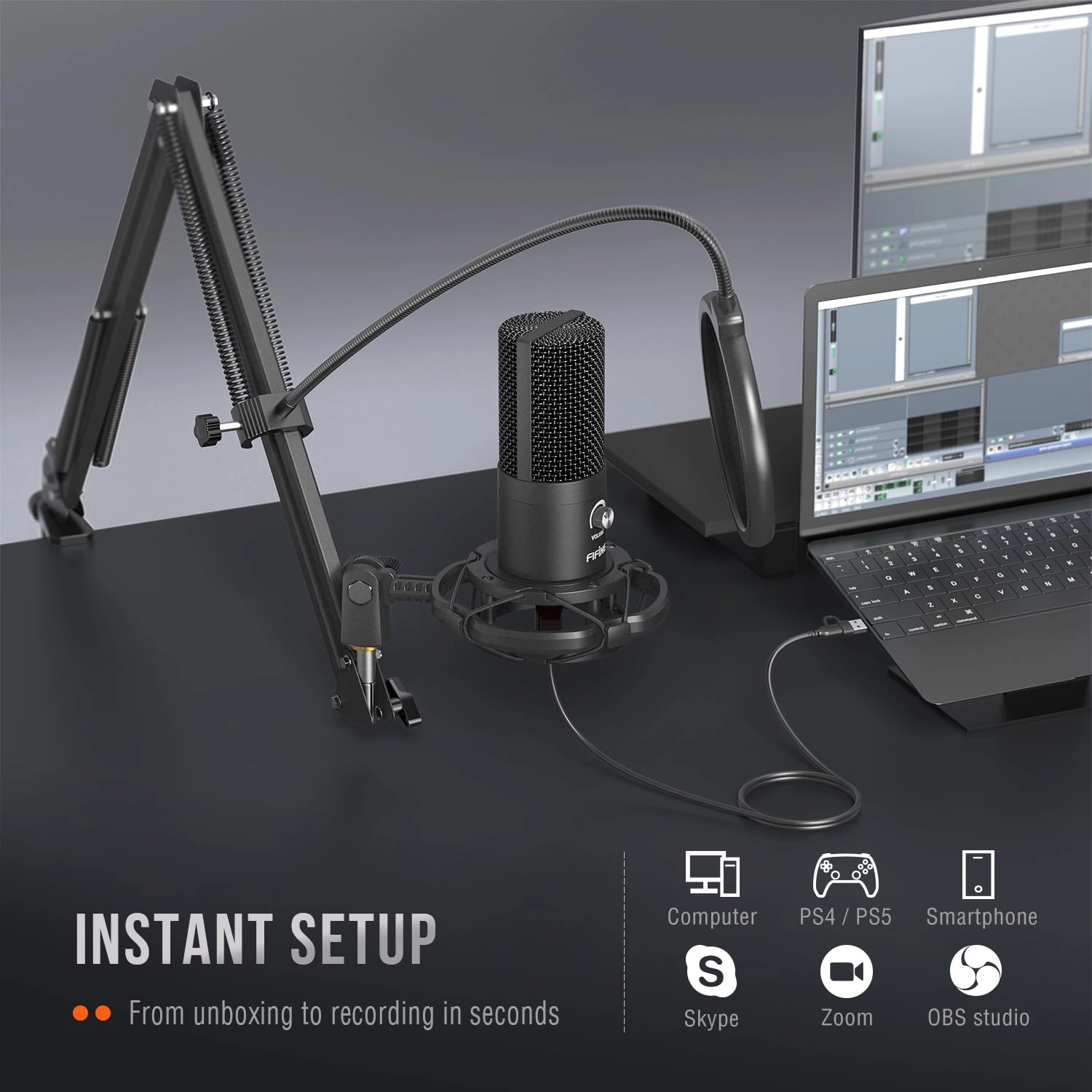 T669 USB Microphone