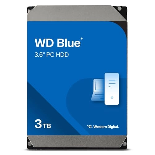 WD Blue 3.5" 5400rpm 64MB SATA 6Gb/s (WD30EZRZ) - 3TB