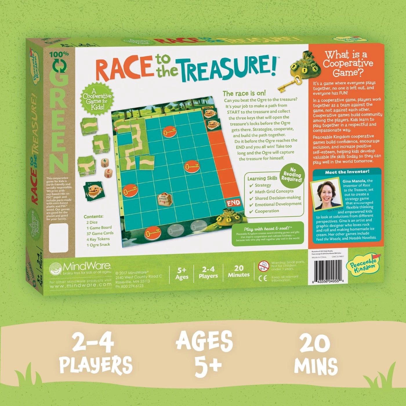Race to the Treasure! - Cooperative Path Building Game
