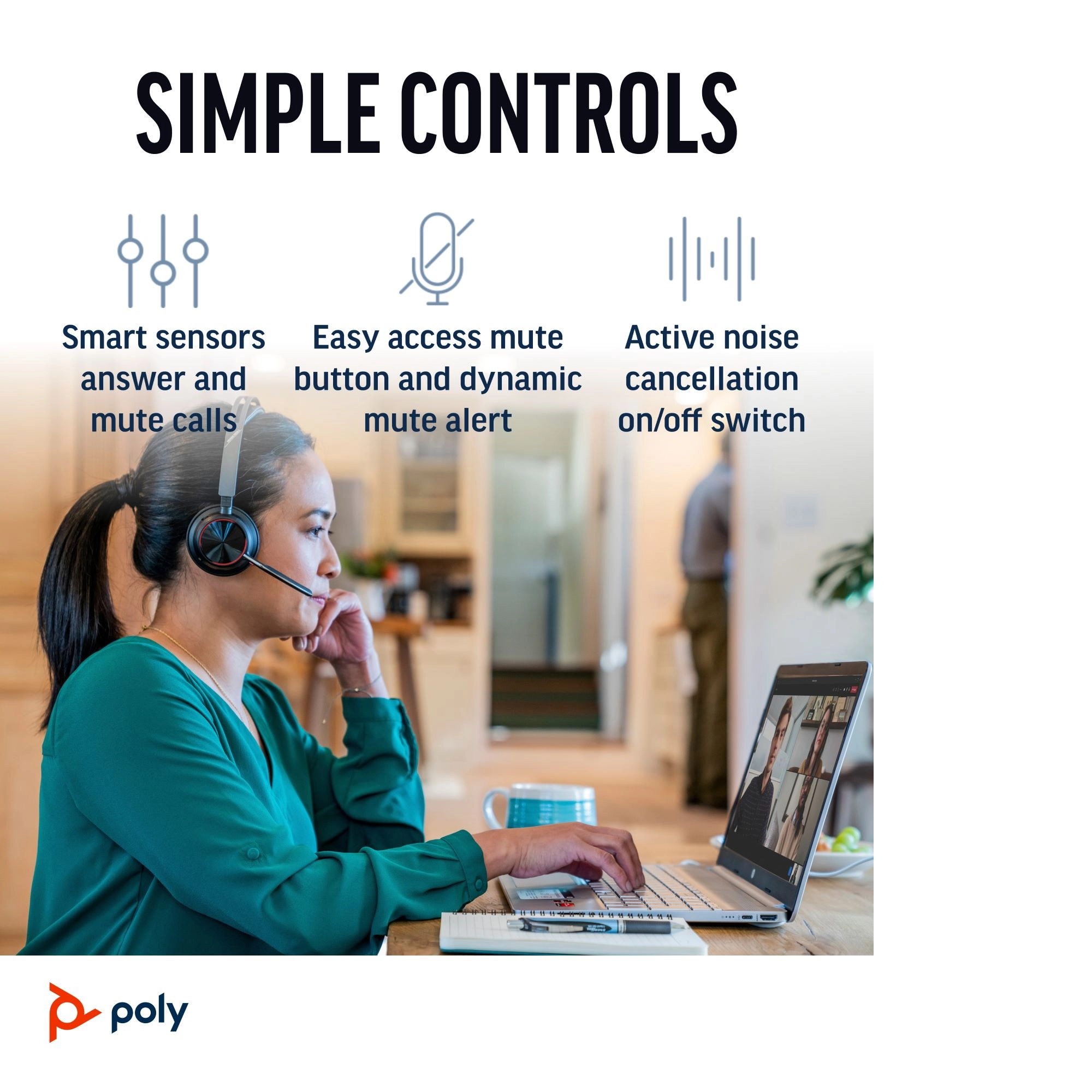 Voyager Focus 2 Wireless Headset