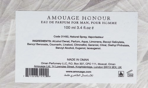 Honour Man Eau de Parfum - 100 ml