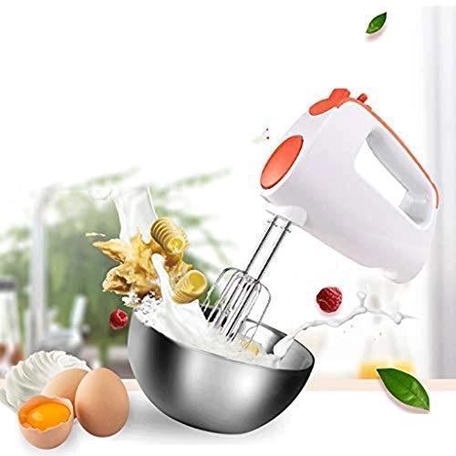 Handheld Electric Egg Beater - High Power 5-speed Turbo