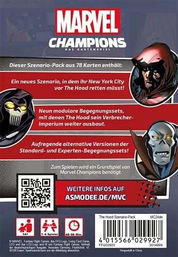 Marvel Champions: LCG - The Hood - Card Game (German)