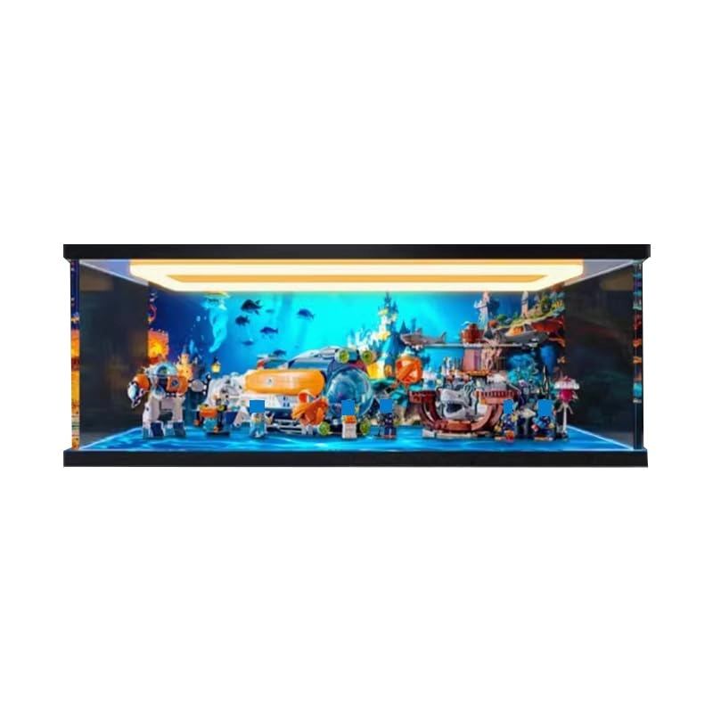 Clear Acrylic Display Case - Lego City