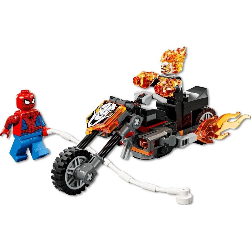 Super Heroes Spider-Man Vs Ghost Rider Motorcycle (76335) - 6+