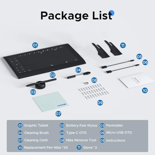 T1060 - 10 x 6 Inch 8192 Levels