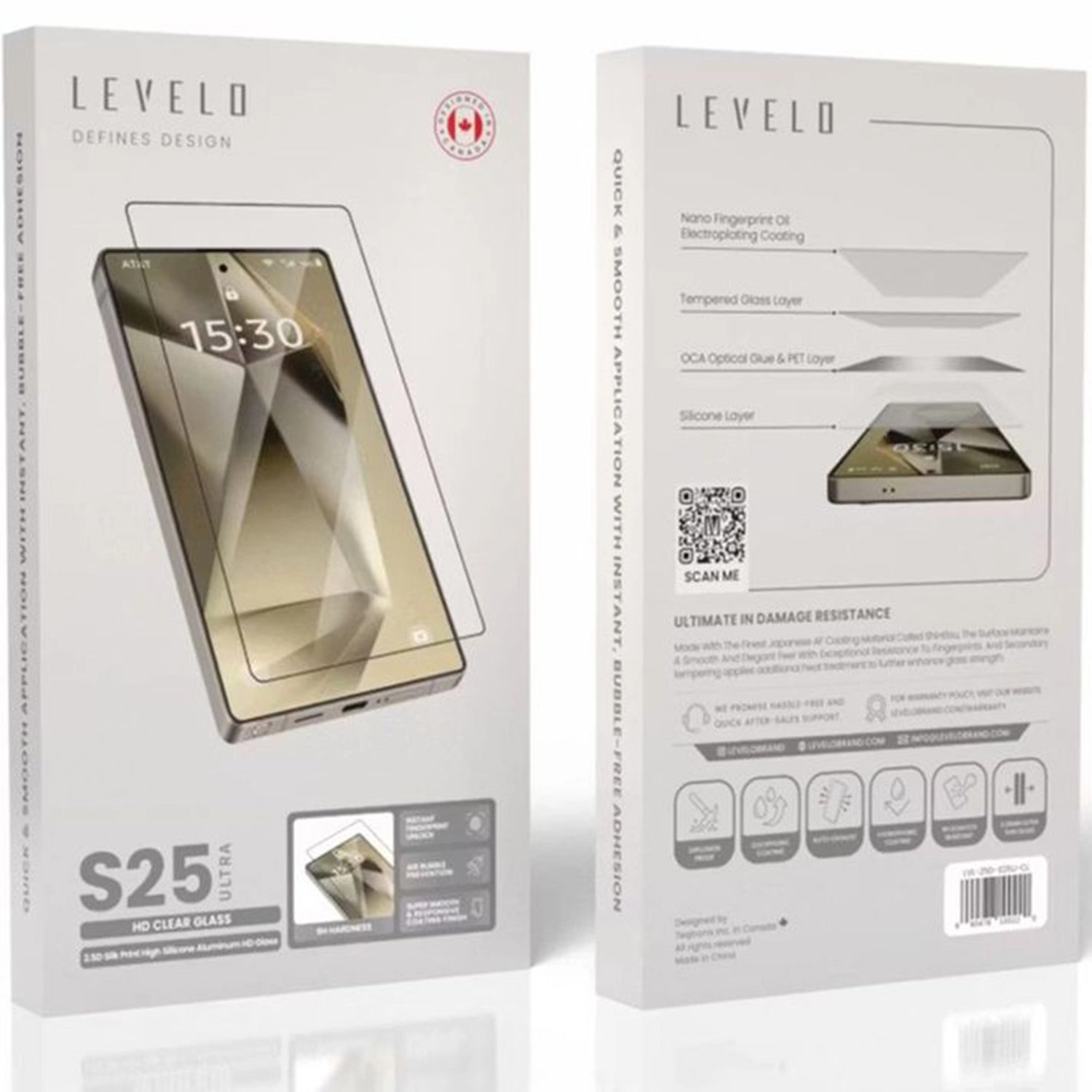 Silk AR Silicone Screen Protector for Samsung Galaxy S25 Ultra