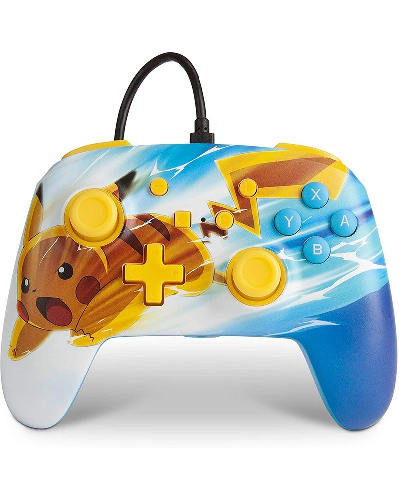 PowerA Pikachu Charge Pokémon Enhanced Wired Controller - Switch
