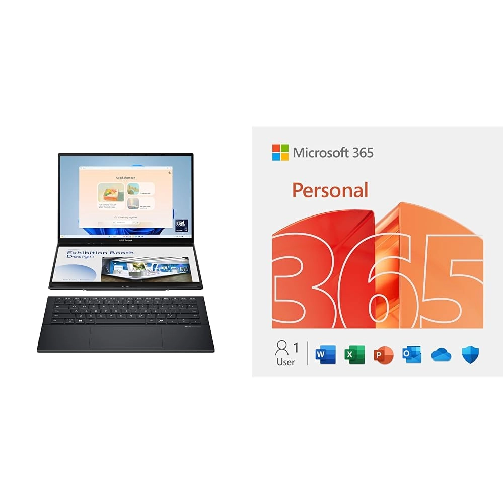 Zenbook Duo UX8406CA-IS99T - 14'' Core Ultra 9 285H 32GB DDR5 2TB SSD