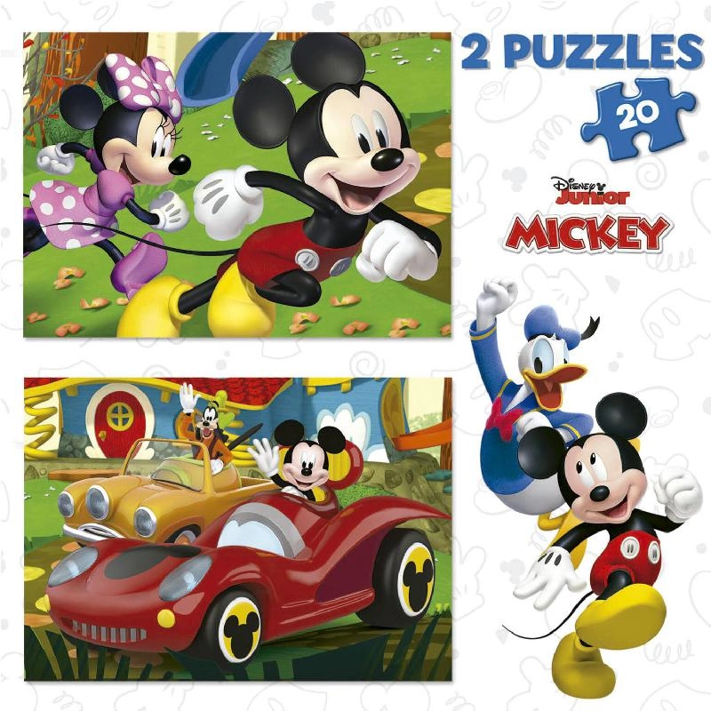 Disney Junior Mickey Mouse Fun House Puzzle (19311) - 40 pcs