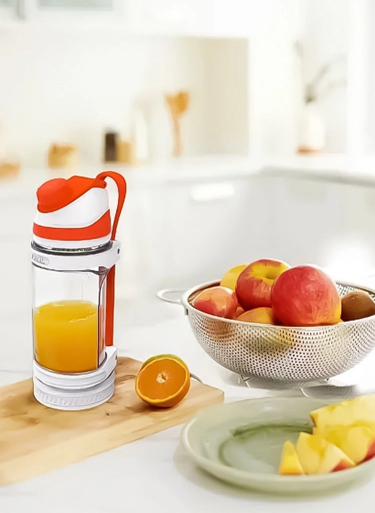 Dual Spin Clockwise & Reverse Portable Blender - 304 Stainless Steel Blade