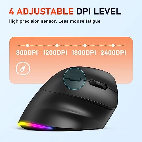 BTM010R Ergonomic Mouse - Wireless