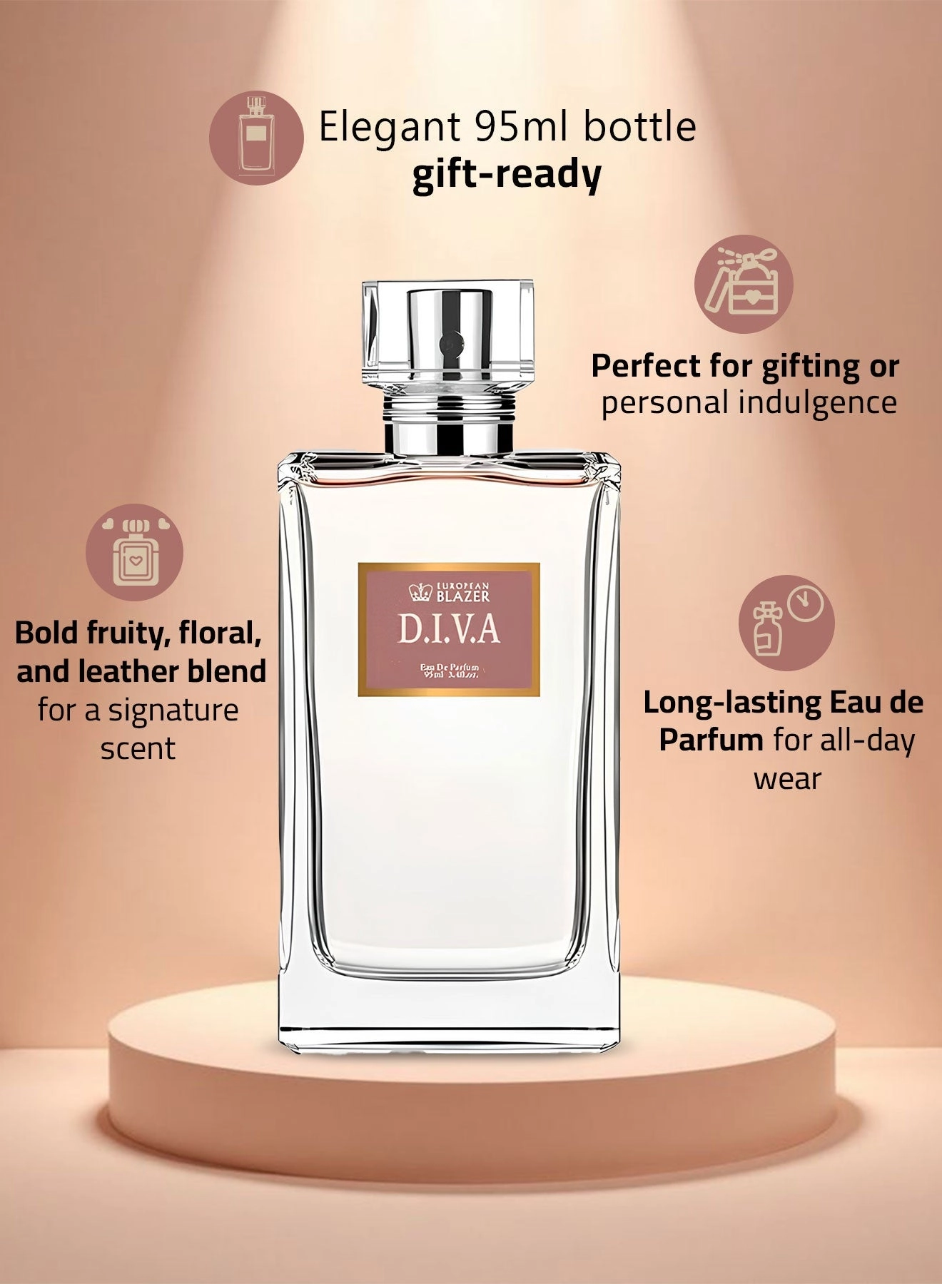 D.I.V.A Eau de Parfum 95ml