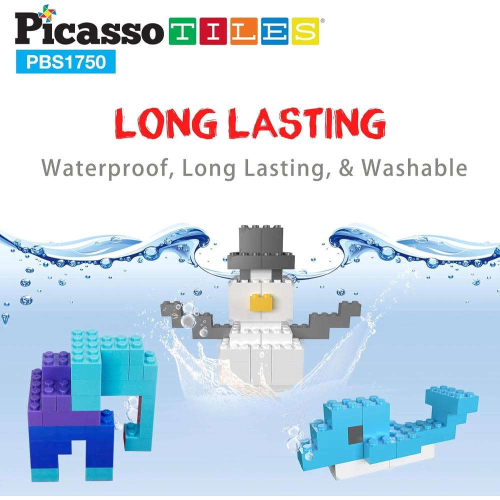 Building Block Tiles - 1750pcs