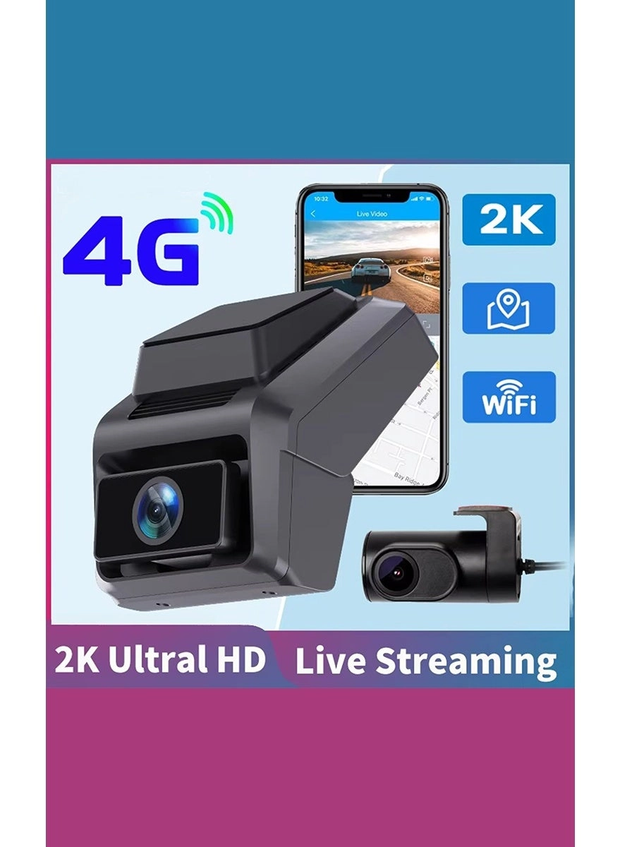 4G Dash Cam - 2K Ultra HD