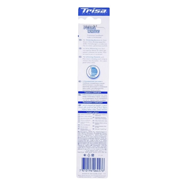 Pearl White Toothbrush - Medium 2-Piece Pack