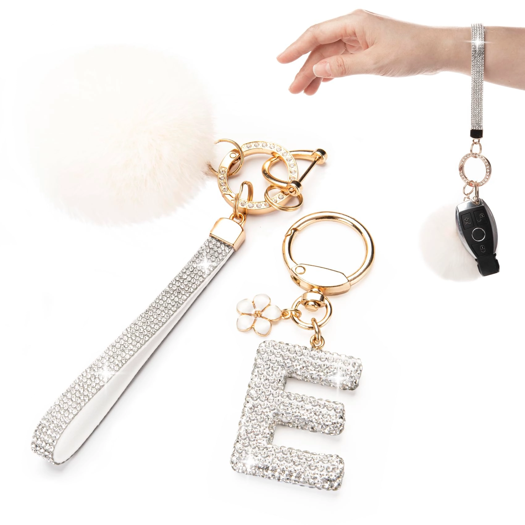 Initial Keychain - Letter