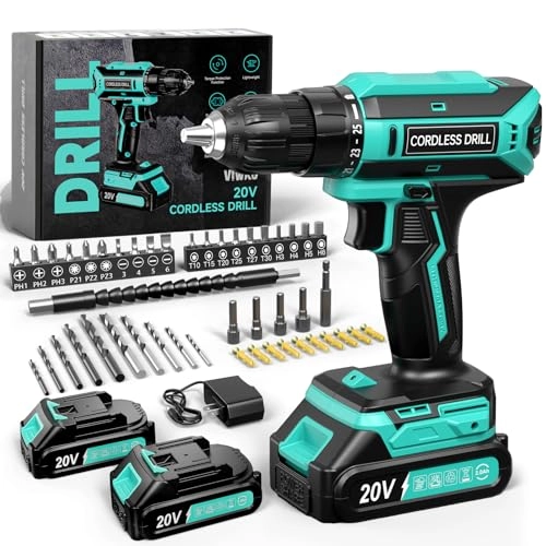 Cordless Drill Set - 20 Volts