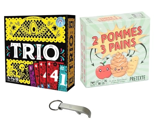 2 Apples 3 Loaves + Trio + Bottle Opener (BLU2032-BLU2035)