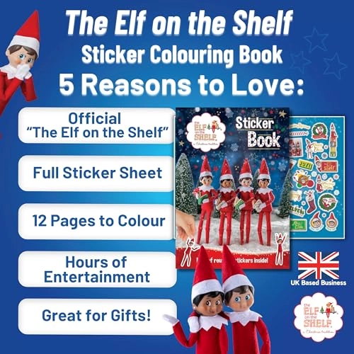 The Elf on the Shelf Sticker Book