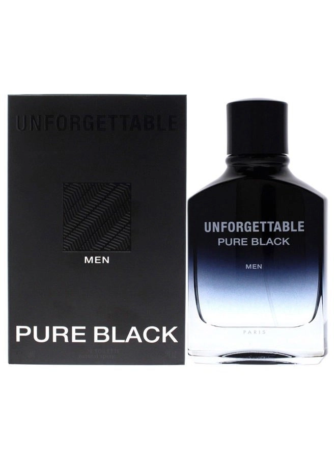 Glenn Perri Unforgettable Pure Black - Eau de Toilette 34 oz
