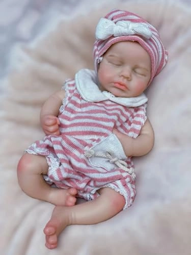 Reborn Baby Doll - 12 inch Vinyl Girl Ages 3+