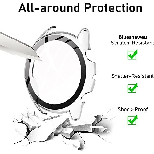 Full Body Case for TUYOMA LW36 1.3 Inch - Shockproof Scratch-resistant Transparent PC