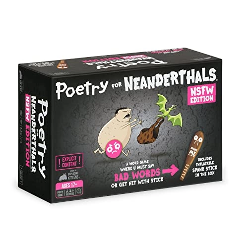 Exploding Kittens Poetry for Neanderthals: NSFW Edition - Card Game
